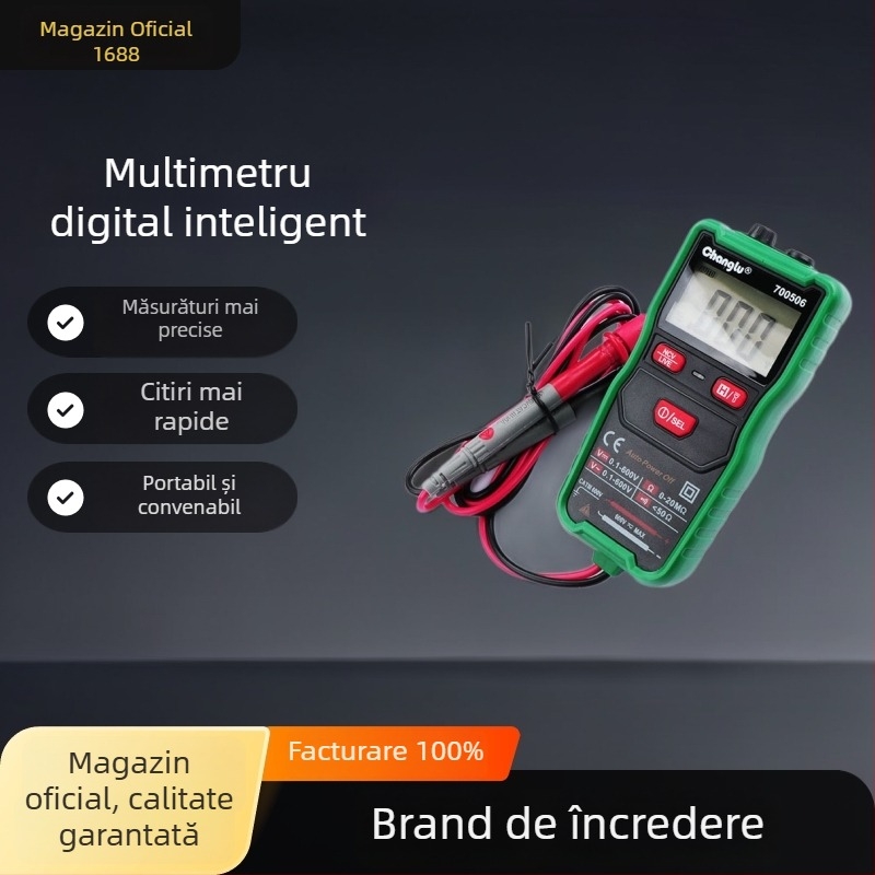 Long Deer Multimetru digital cu clemă pentru tensiune și curent