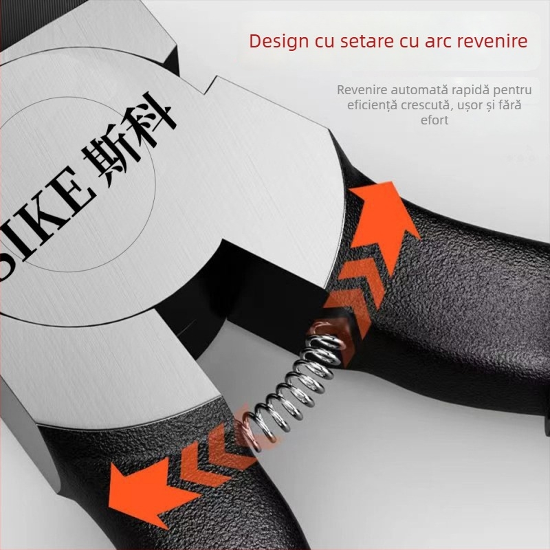 Clește diagonale pentru electricieni - oțel crom-vanadiu, clasă industrială, greutate 0,13 kg