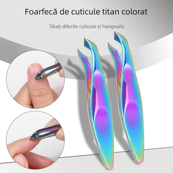 Clip pentru pielea moartă a unghiilor - instrument de îndepărtare a cuticulei, 12 g, klimonla