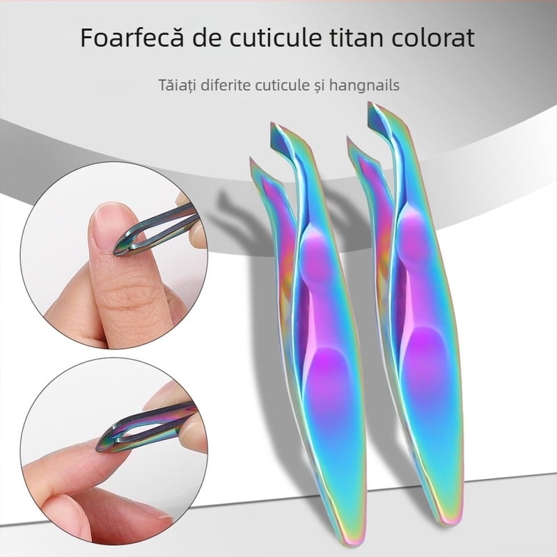 Clip pentru pielea moartă a unghiilor - instrument de îndepărtare a cuticulei, 12 g, klimonla