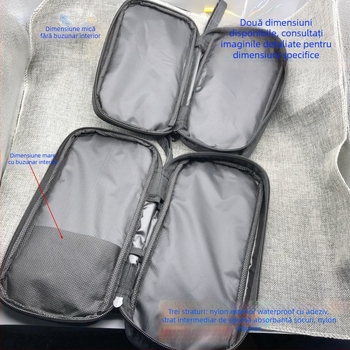 Geantă pentru multimetr – spațiu de depozitare pentru multimetr digital, clamp meter și ampermetru, geantă gadget de reparații (Brand: Altul; Tip: Geantă; Stil: Altul; Seria produsului: Altă)