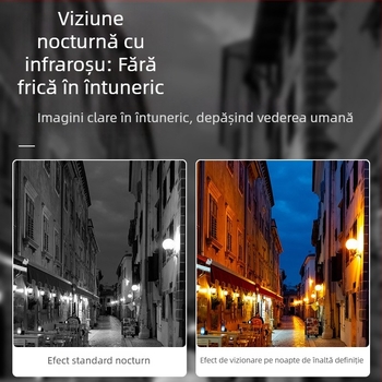 Camera de acțiune sport cu vedere nocturnă — video 1080p, senzor CMOS 5 MP, stocare MicroSD