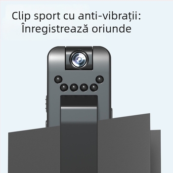 Camera de acțiune sport cu vedere nocturnă — video 1080p, senzor CMOS 5 MP, stocare MicroSD