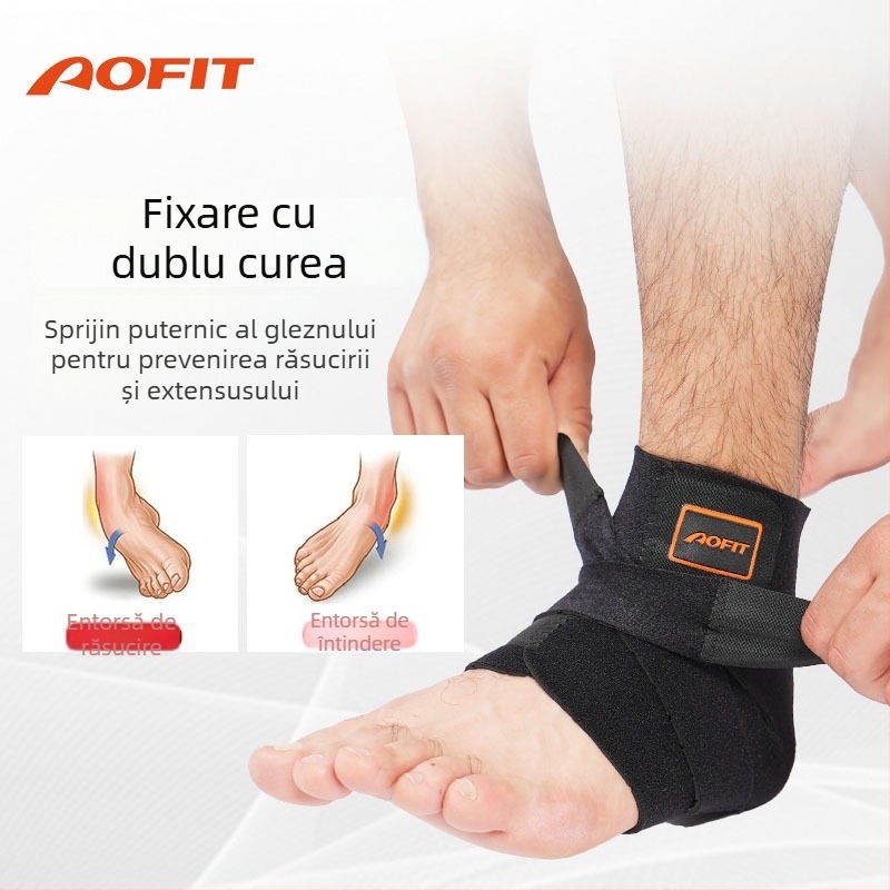Protecție gleznă baschet - manșon din nailon pentru gleznă și picior, protecție împotriva entorsei