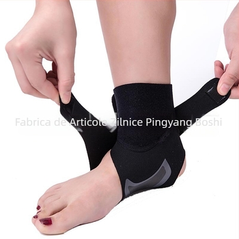 Sprijin pentru gleznă cu presiune pentru sport - Nylon respirabil, pentru adulți, baschet