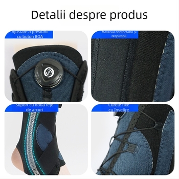 Bandaj pentru gleznă – de grad medical, compresie reglabilă, potrivit pentru baschet și alergare, fibră de poliester (de grad medical; compresie reglabilă; potrivit pentru baschet și alergare; fibră de poliester)