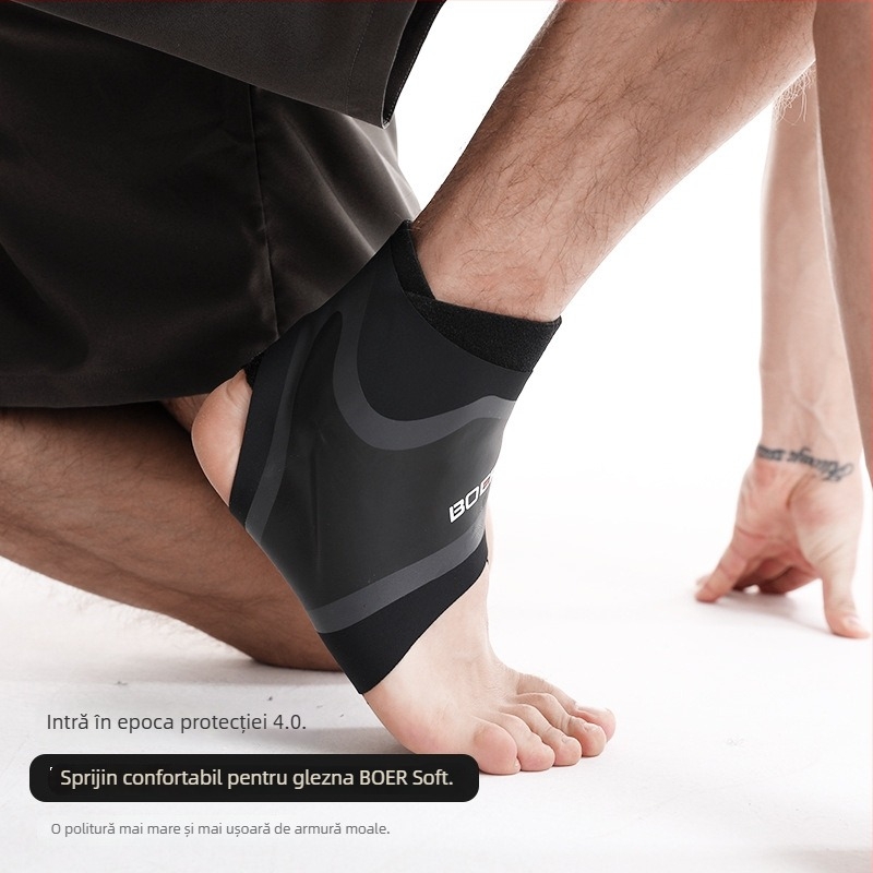 Boer Protecție gleznă pentru sporturi — protecție a gleznei, compresie fixă, potrivit pentru toate sporturile; materiale: OK țesătură, nailon, SBR.