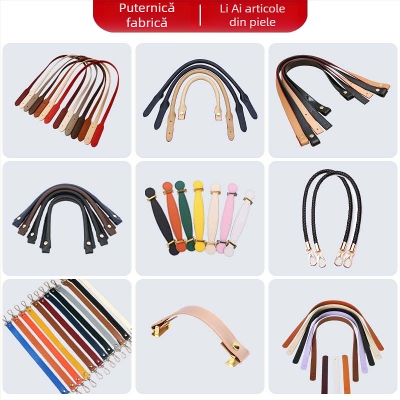 Bretea de umăr pentru geantă Li Ai — material PU, ultraușoară, respirabilă, impermeabilă, reducerea încărcării, protecție la margine (Primăvara 2024)