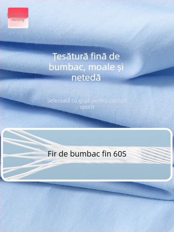 Cămașă bărbați cu mâneci lungi, fibre de bambus, non-iron, anti-pliuri, respirabilă, lavabilă la mașină, amestec poliester, guler drept pătrat, stil business