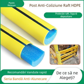 Meixuan Coloane anti-coliziune îngroșate pentru rafturi cu protecții de colț pentru rafturi Express - Tip: coloană, Pachet: 1, Mărci private licențiate