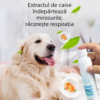 Spray de îngrijire orală pentru animale de companie - prospețimea respirației, plastic ecologic, utilizare universală (Brand: Xiao Chong)
