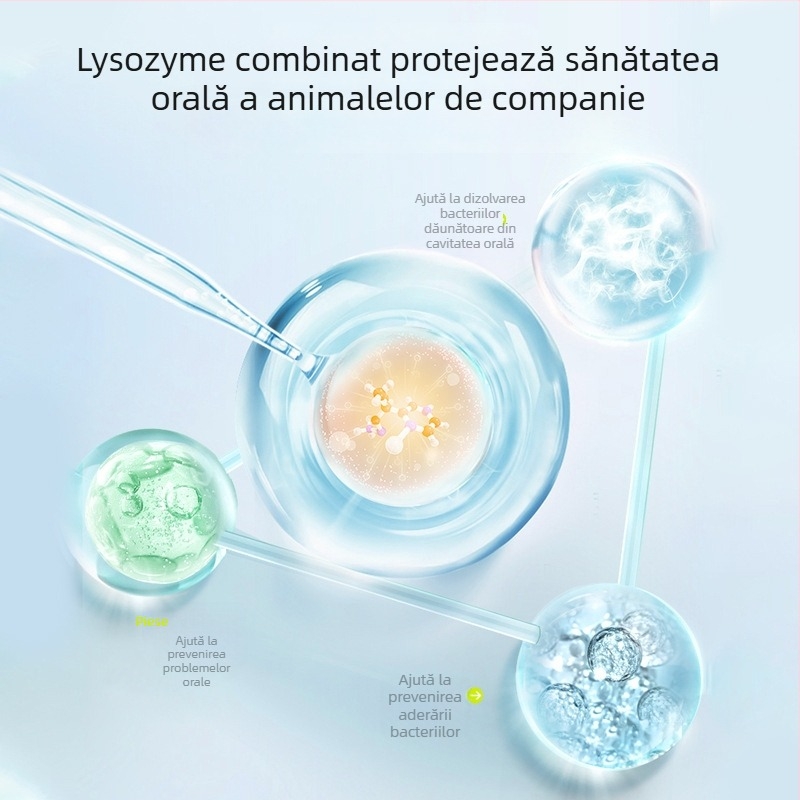 Spray de îngrijire orală pentru animale de companie - prospețimea respirației, plastic ecologic, utilizare universală (Brand: Xiao Chong)