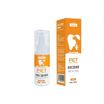 Spray de igienă orală pentru animale de companie – pentru pisici și câini, antibacterian și antiinflamator, respirație proaspătă, elimină tartrul și petele, îngrijire gingivală