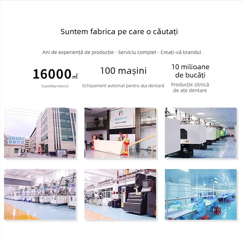 Dental floss pick – Pretty Magician, de unică folosință, mâner PS, sârmă din polietilenă cu masă moleculară înaltă, 100–200 buc./ambalaj, 150 ambalaje/cutie