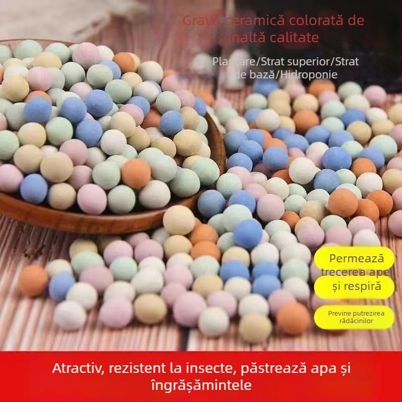 Guoxiang ceramsite pentru decorarea plantelor în hidroponie (Tip: Ceramsite; Material: Ceramsite; Utilizare: decor pentru cultură fără pământ)