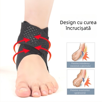 Feidas mansetă de protecție a gleznelor – poliester, pentru adulți, sporturi generale, protecție gleznă