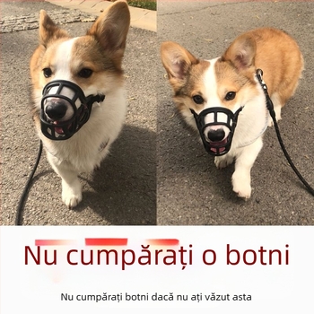 Botniță de câine – Anti-mușcare, Anti-lătrare și Controlul mușcăturilor – Set botnițe