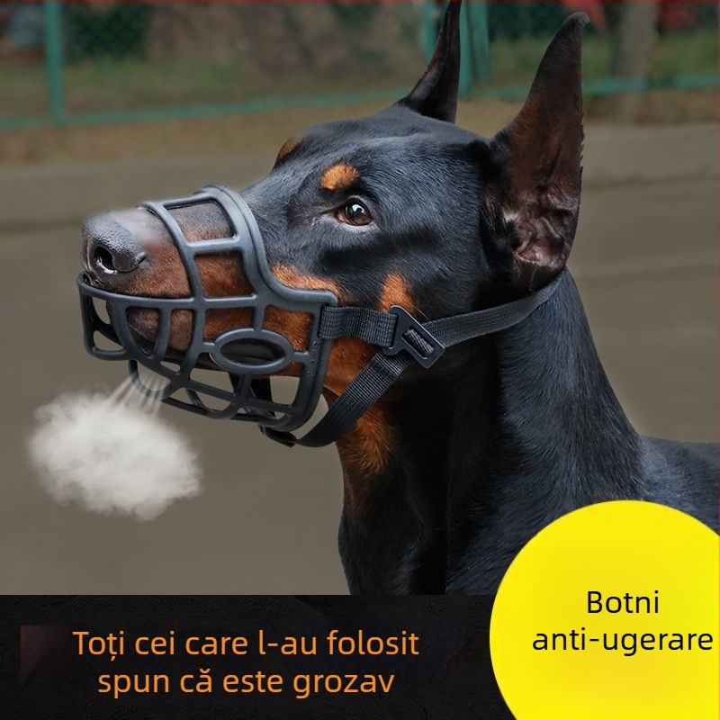 Botniță de câine – Anti-mușcare, Anti-lătrare și Controlul mușcăturilor – Set botnițe