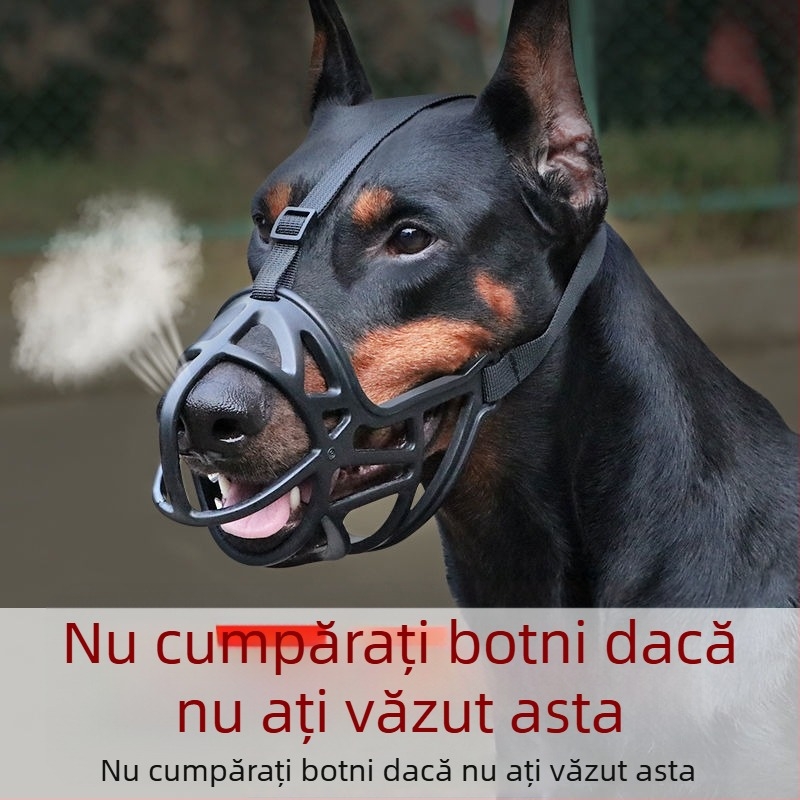 Botniță de câine – Anti-mușcare, Anti-lătrare și Controlul mușcăturilor – Set botnițe