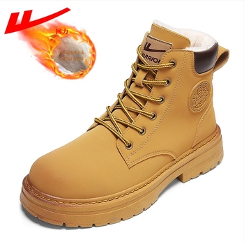 Ghete Martin – exterior PU, căptușeală din pluș sintetic, impermeabile și călduroase