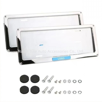 Ramă pentru plăcuța de înmatriculare, oțel inoxidabil, tip capotă, pentru mașină filipineză, model TM-RB-19