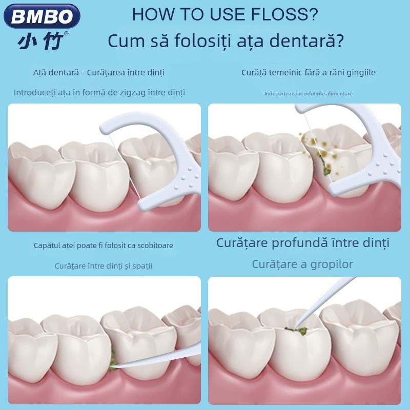 Scobitoare, argintie, reutilizabilă, 30–50 bucăți per pachet, 58 g