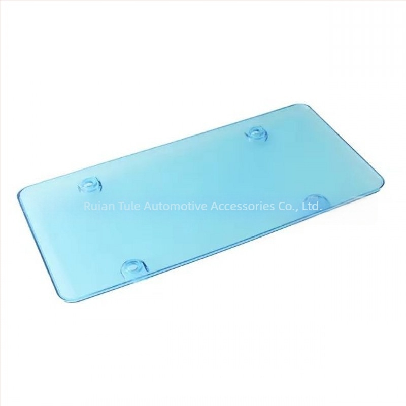 Ramă din plastic pentru plăcuța de înmatriculare, tip general, model TM-M-01, cod accesoriu M-01, cu opțiune de personalizare.