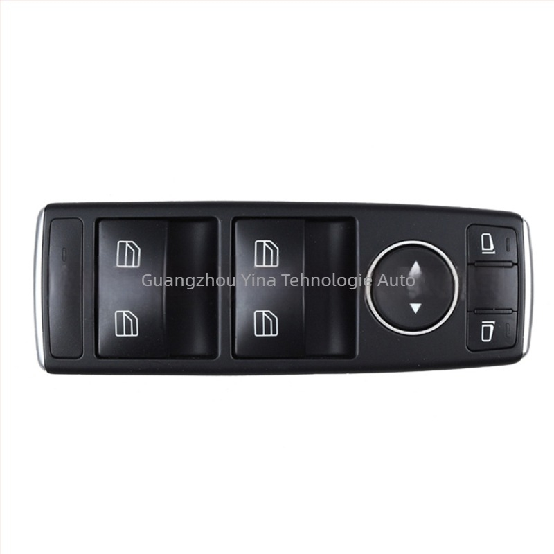 Comutator principal pentru geam electric Mercedes-Benz W204 – Modele 2128208310, 2049055402, 2129053907; 12V; Material: Electronică + plastic; Greutate 0,17 kg