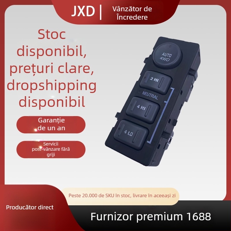 Comutator auto pentru cutia de transfer și comutator de ridicare a geamului – modele 15709327, 19168767, 1570-9327; Modele compatibile: 19168767, 1570-9327; Brand: 11; Material: 11