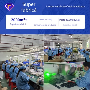 Lumină de ceață LED cu laser pentru mașini, camioane și motociclete – model S-08 short bullet, 12–24V, aluminiu