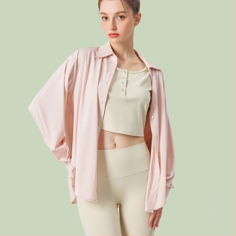 Tricou cu protecție UV cu mâneci lungi, material Ice Silk, respirabil, uscare rapidă, UPF50+