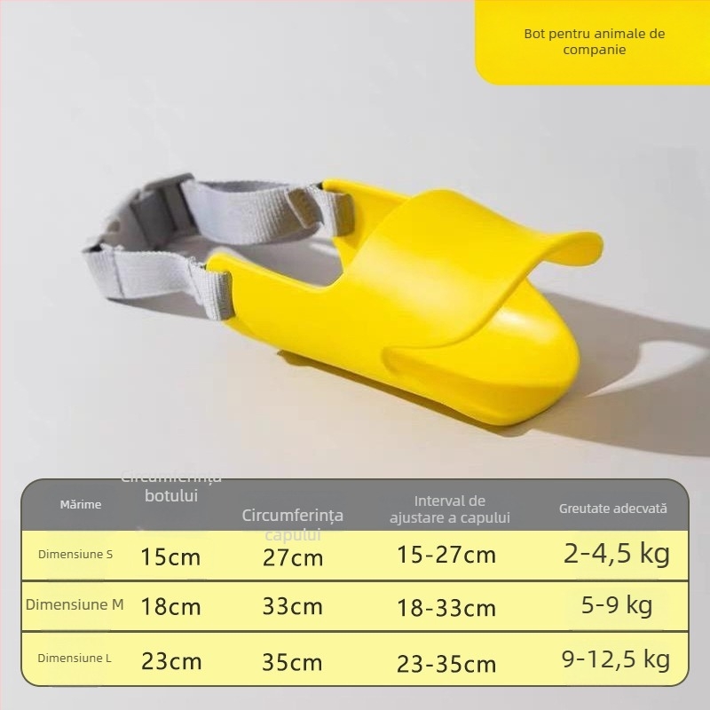 Muzzle Duckbill pentru câini mici CWYP-GG744 – anti-mușcare, capac anti-rodire, netimportat, livrare cross-border exclusivă