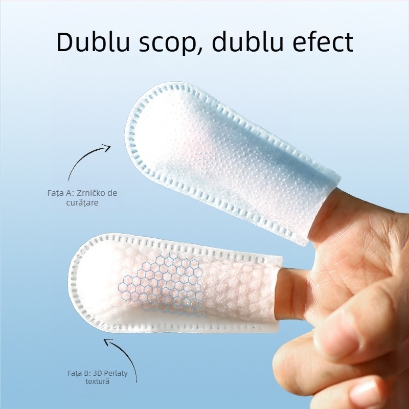 Șervețele pentru curățarea dinților la animale de companie – pentru câini și pisici, îngrijire a gingiilor, țesătură nețesută, Madden/Wheat Beans