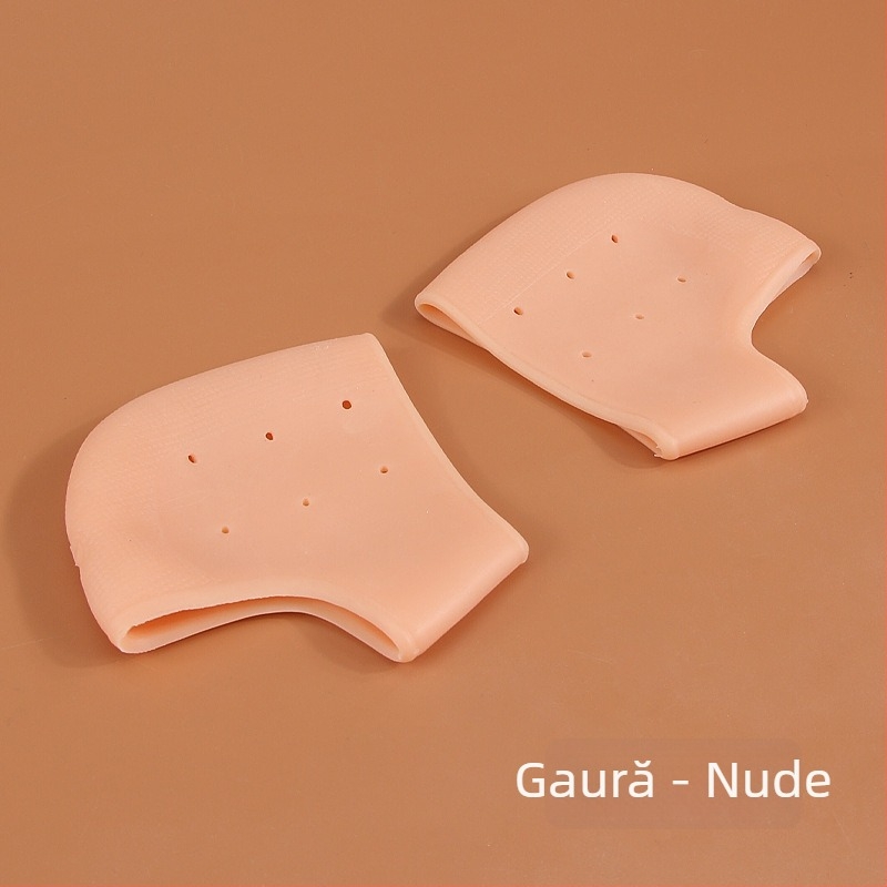Șosete protectoare pentru călcâie din silicon (Unisex, Pentru toate anotimpurile, Hidratare, Anti-crăpare)