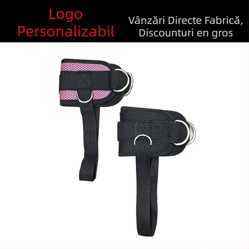 Protecție pentru gleznă cu curea reglabilă cu patru inele și frânghie elastică (material: burete; partea protejată: gleznă; potrivit pentru alergare, drumeții, dans)