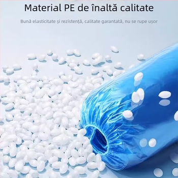 Galoane de unică folosință pentru încălțăminte, din plastic, pentru interior, impermeabile, rezistente la uzură, antiderapante