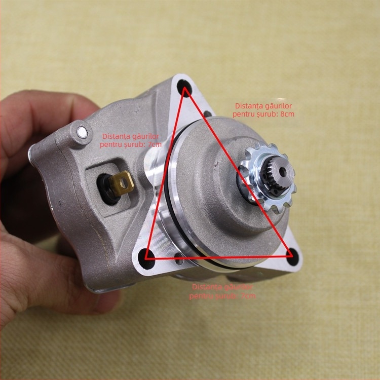 Motor de pornire pentru motociclete Mojielong DY100, model DY100, compatibil cu motociclete, scop: pornire