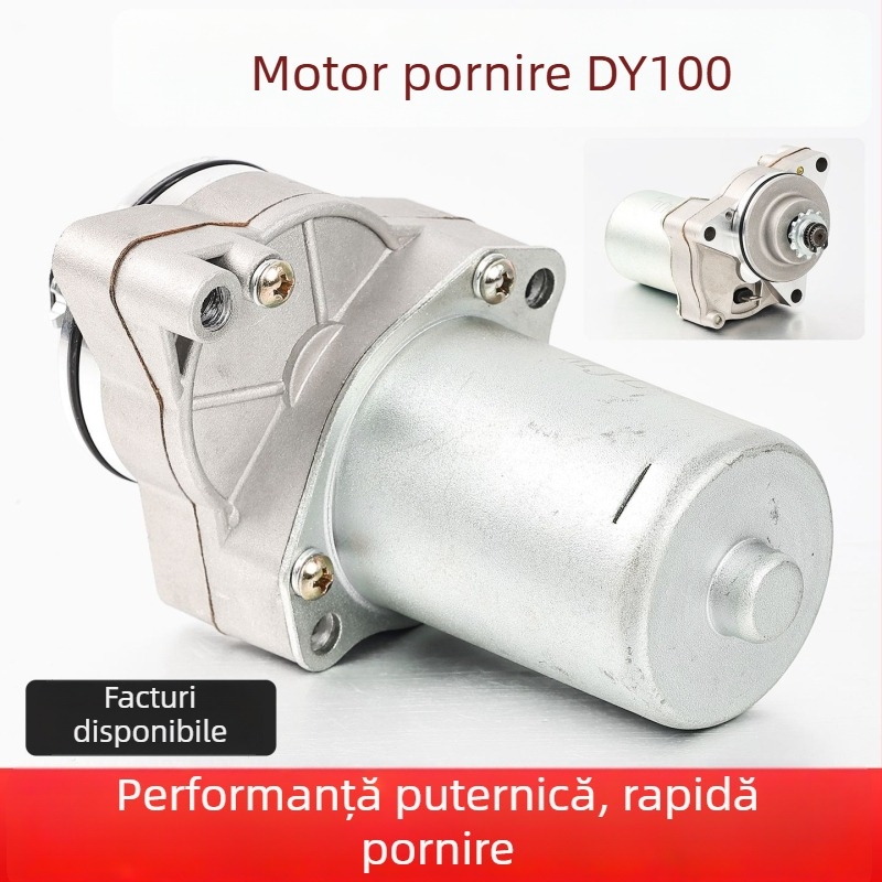 Motor de pornire pentru motociclete Mojielong DY100, model DY100, compatibil cu motociclete, scop: pornire