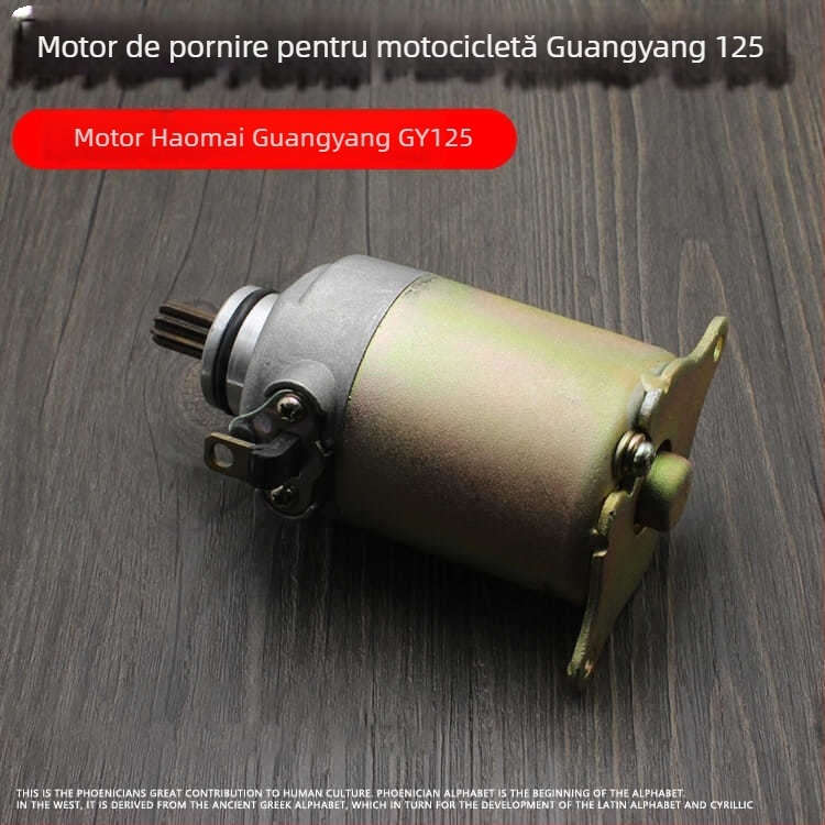 Motor de pornire pentru motocicletă Mojielong Guangyang 125 GY6125