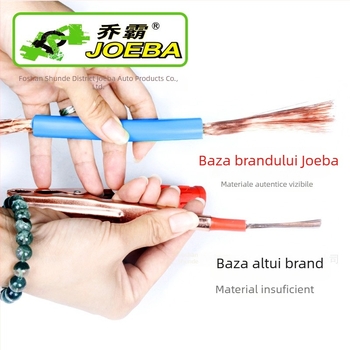 Cablu de încărcare a bateriei pentru mașini off-road, PVC, lungime 3.6 m, model BC-600-3.6, pentru motoare de până la 4.6 L