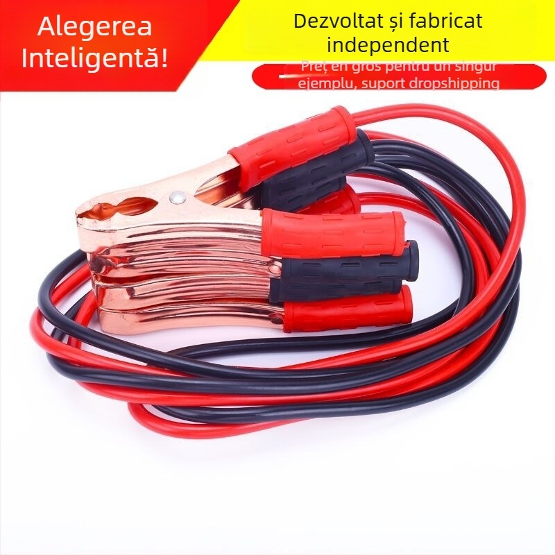 Cablu de baterie auto Linghui, cupru pur, origine Zhejiang, prelucrare personalizabilă