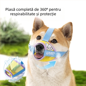 Bot de bot pentru câini din ABS – respirabil, anti-mâncare, anti-mușcare, anti-lătrat