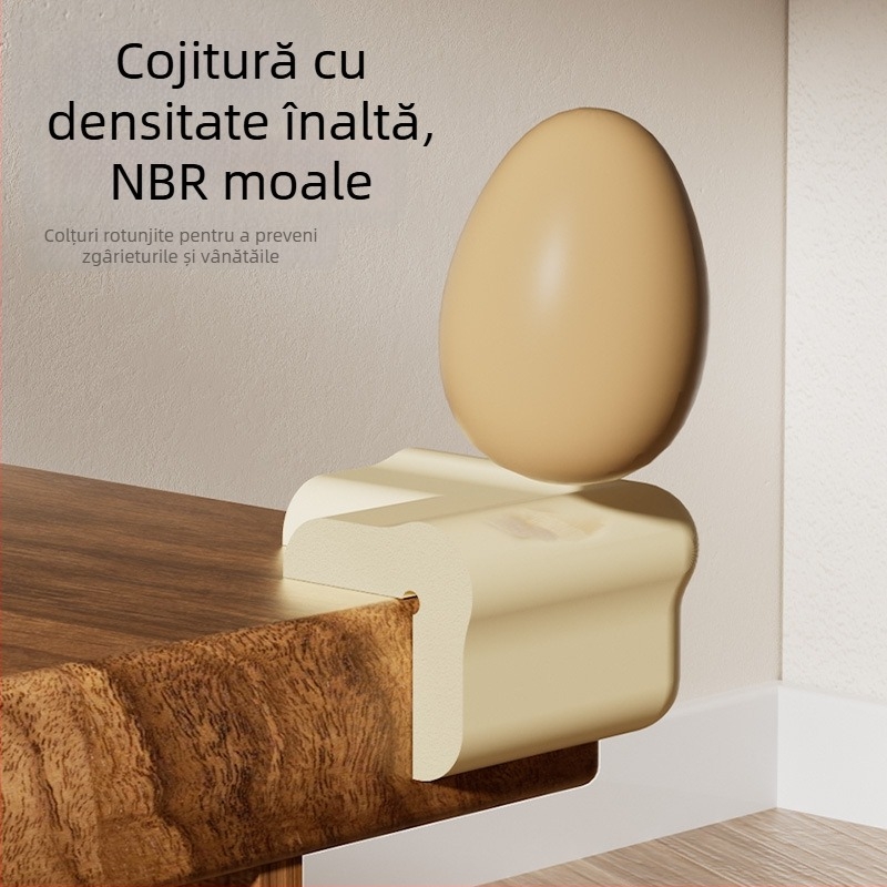 Shield Dad Protector de colț pentru masă - Pentru bebeluși, unghi drept, anti-coliziune, pachet 100