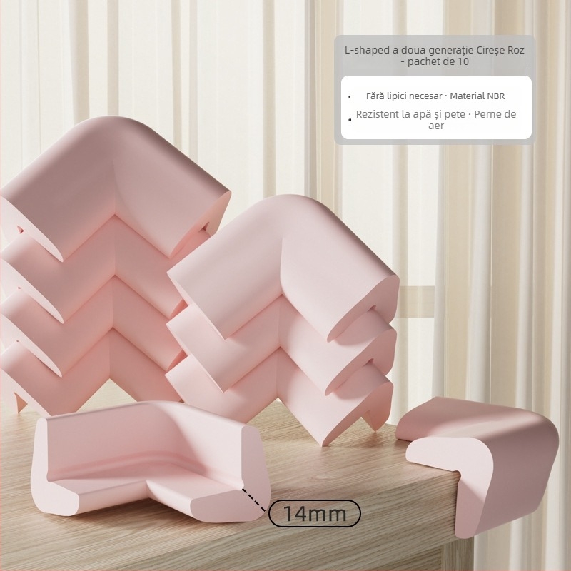 Shield Dad Protector de colț pentru masă - Pentru bebeluși, unghi drept, anti-coliziune, pachet 100