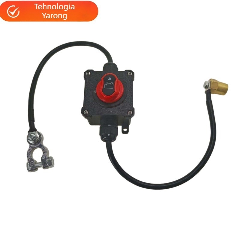 Comutator de deconectare a bateriei 50-100A, 12V/24V, impermeabil, întrerupător rotativ, pentru RV, motocicletă și mașină