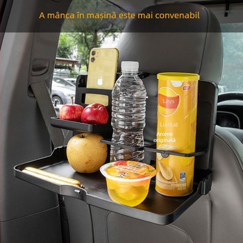 Masă de dining pentru spatele scaunului auto (Marcă: Tengzhi; Model: 1503; Material: ABS; Potrivit pentru: spatele scaunului)