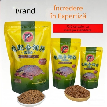 Hrană pentru țestoase de companie și țestoase ornamentale — produs local, disponibil în mai multe specificații