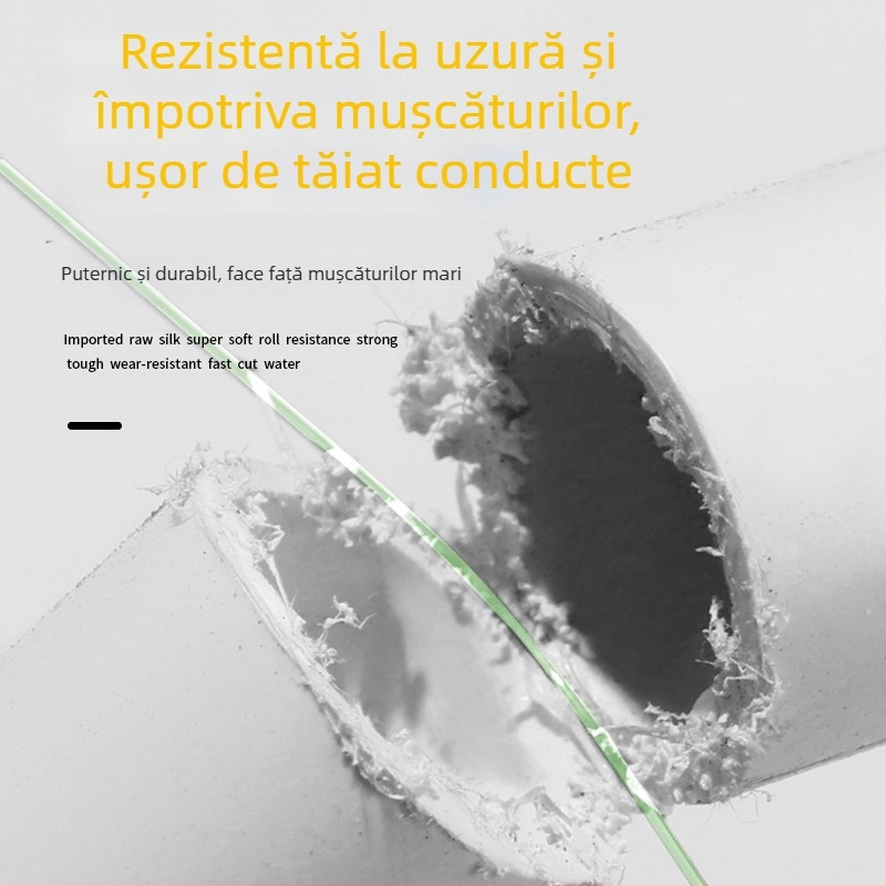 Linie principală de pescuit din nylon, rezistență înaltă, 200 bucăți, Pure Silk