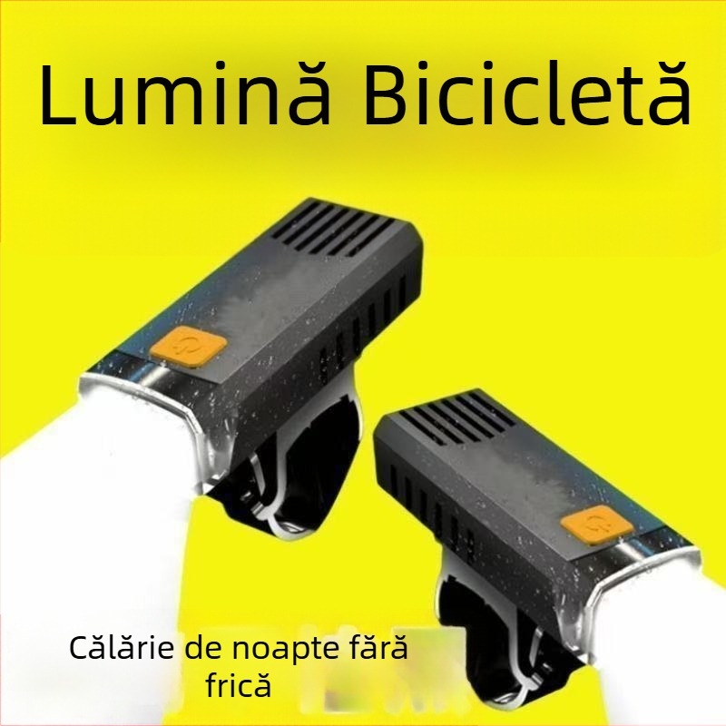 Lumină frontală pentru bicicletă pentru plimbări de noapte (Procesare la comandă: Da; Număr articol: 2266; Brand: Neutral; Certificat de export pentru comerțul exterior: 1; Număr raport inspecție calitate: 1)