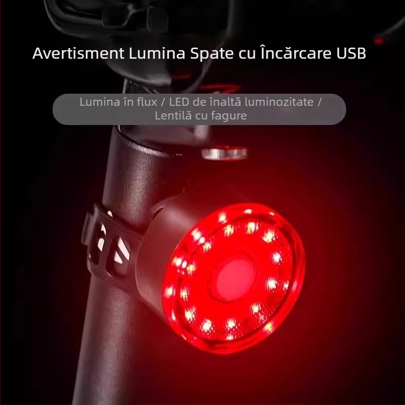 Lumina pentru bicicletă pentru plimbări nocturne — Ultra-lumină, pentru MTB și biciclete de drum, Brand Friendly